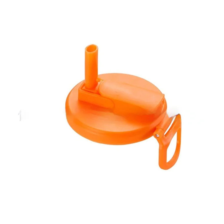 LidSnap™ Soda Can Lid + Straw