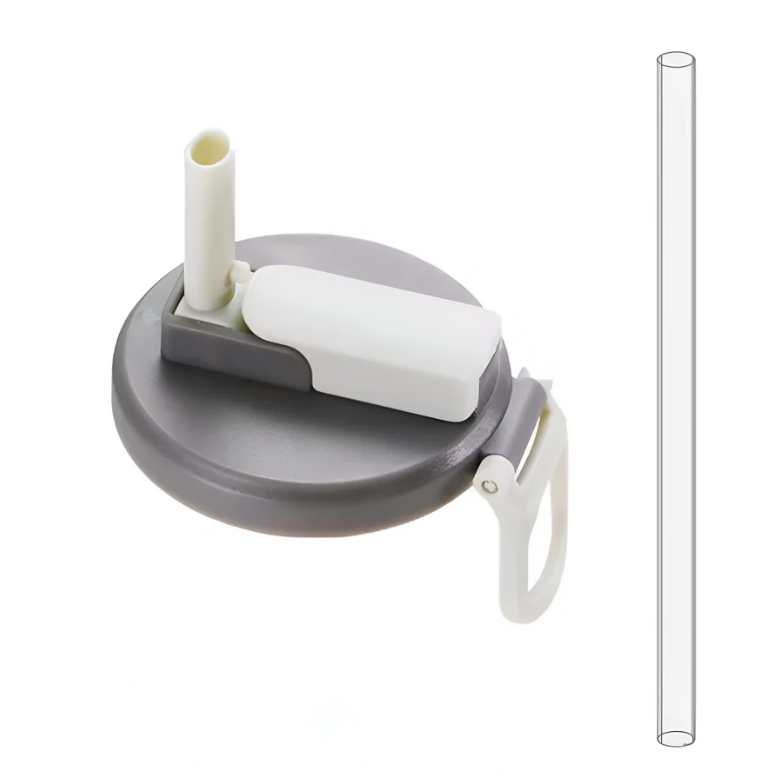 LidSnap™ Soda Can Lid + Straw